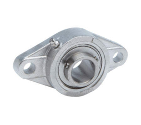 2 Bolt Flange Stainless Steel Housing/Insert