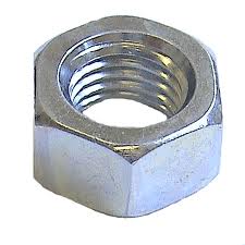 Hexagon Full Nuts Zinc Plated - Metric