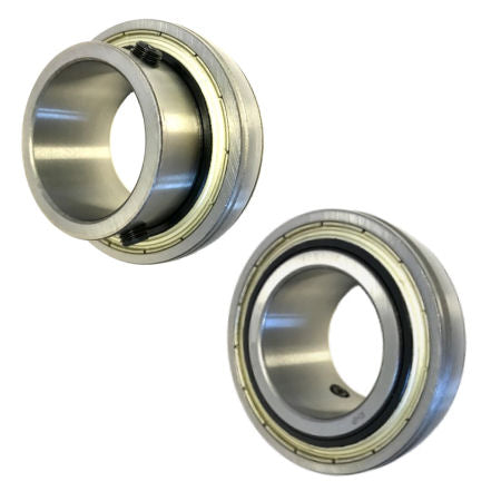 Flat Back Spherical Outer Inserts with Integral Set Screw Lock