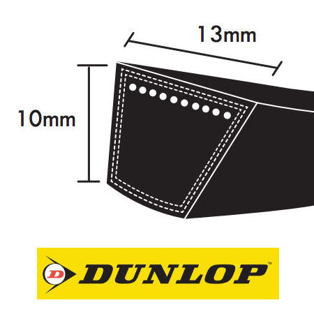 Dunlop SPA Section Wedge Belts 13x10mm