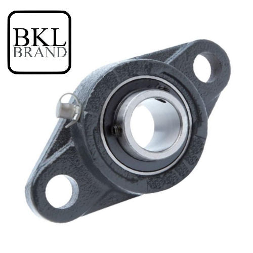 BKL Brand 2 Bolt Flange Cast Iron