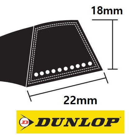 Dunlop SPC Section Wedge Belts 22x18mm