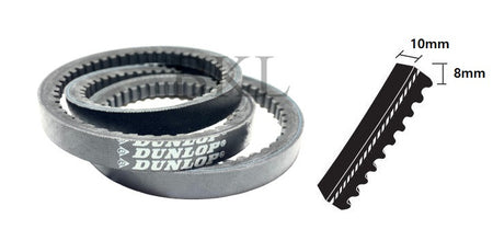 AVX10X1013 Dunlop Automotive Cogged V Belt