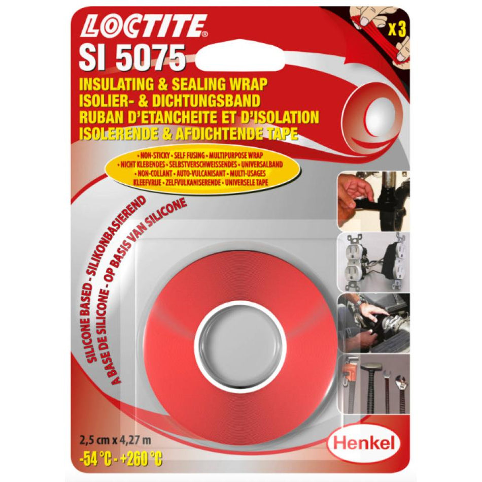 Loctite SI5075 Emergency Repair Silicone Sealing Wrap 2,5cm x 4.27m