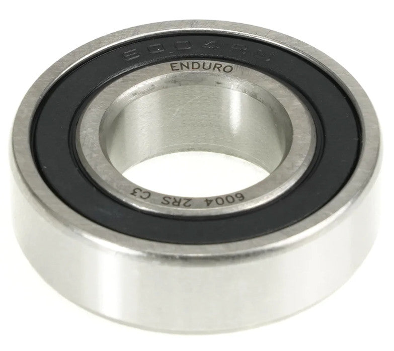 6004 2RS C3 Enduro Sealed Radial Bike Bearing Abec 3 - 20x42x12mm