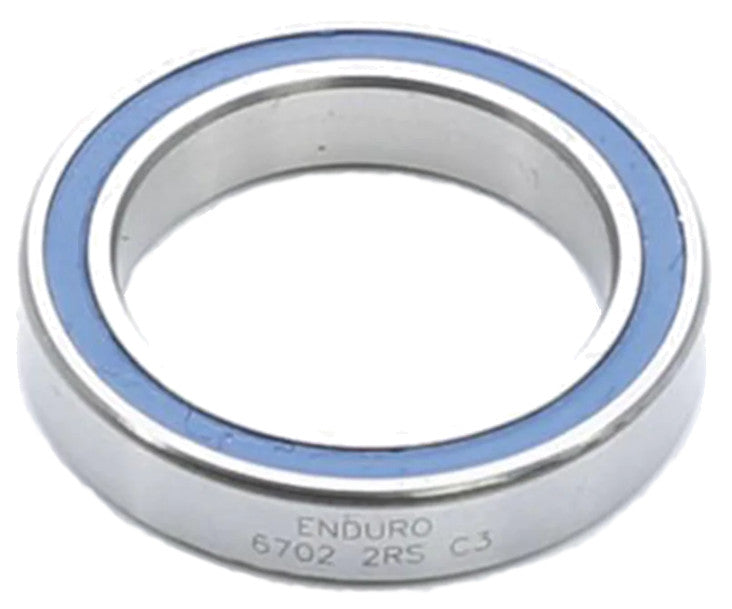 6702 2RS Enduro Sealed Radial Bike Bearing Abec 3 - 15x21x4mm