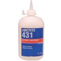 Loctite 431 Transparent, Colourless, Medium Viscosity, Ethyl-Based Universal Instant Adhesive 500g