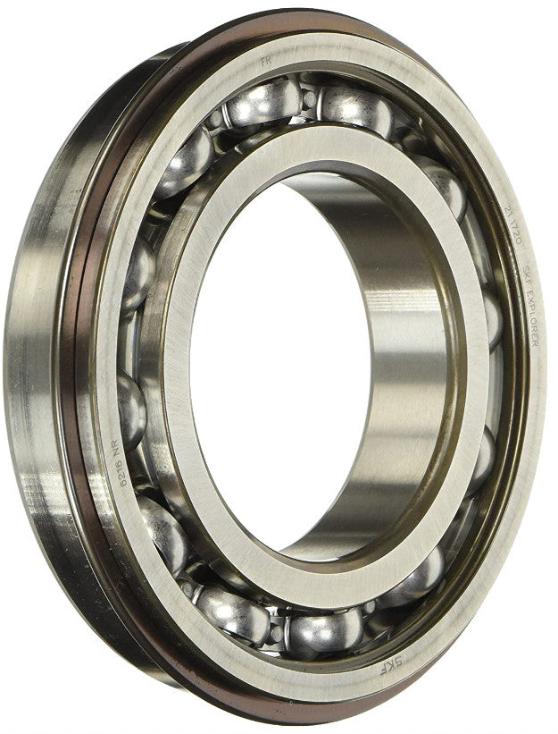 6004NR SKF Open Deep Groove Ball Bearing with Circlip Groove and Circlip 20mm inside x 42mm outside x 12mm wide