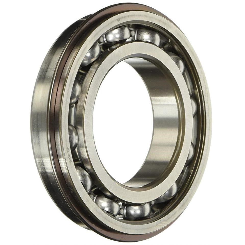 6004NR NSK Open Deep Groove Ball Bearing with Snap Ring Groove. 20mm inside x 42mm outside x 12mm wide