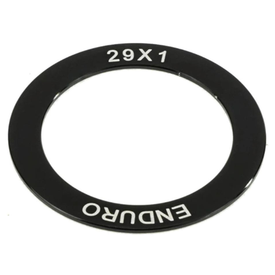 WA 29x40x1 - 29mm ID Enduro BB spindle Spacer for SRAM DUB cranksets - 29mm x 40mm x 1mm (6061 Aluminum)