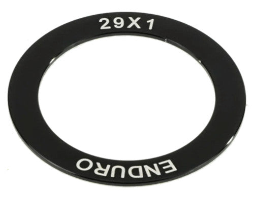 WA 29x40x1 - 29mm ID Enduro BB spindle Spacer for SRAM DUB cranksets - 29mm x 40mm x 1mm (6061 Aluminum)