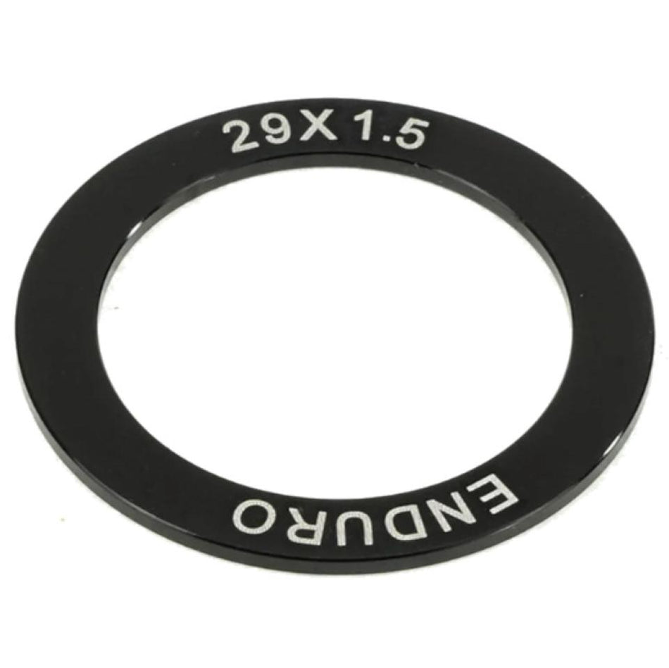 WA 29x40x1.5 - 29mm ID Enduro BB spindle Spacer for SRAM DUB cranksets - 29mm x 40mm x 1.5mm (6061 Aluminum)