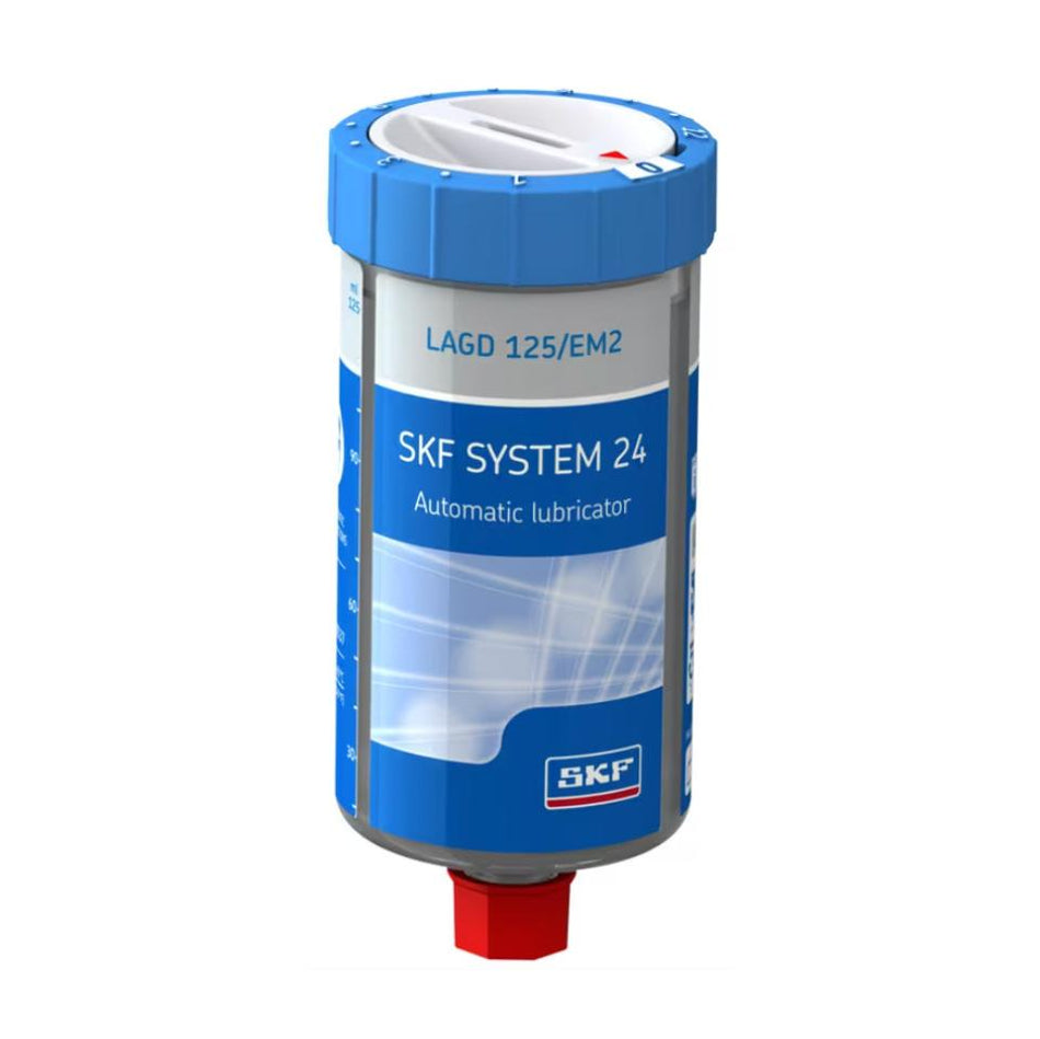 SKF LAGD125/EM2 125ml Automatic Lubricator with High Viscosity Bearing Grease with Solid Lubricants