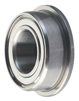 SF604-2Z ZEN Flanged and Shielded Stainless Steel Deep Groove Ball Bearing 4x12x4mm