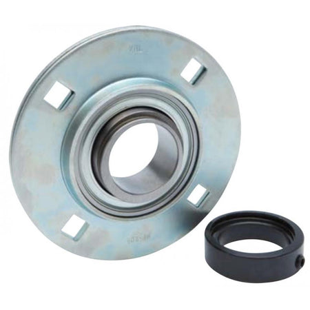 SAPF209 Budget Brand 4 Bolt Pressed Steel Round Bearing 45mm Bore with Eccentric Collar Lock