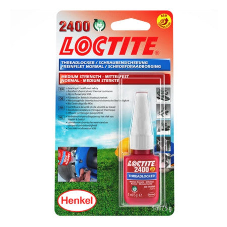 Loctite 2400 Health & Safety Friendly Medium Strength Threadlocking Adhesive 5ml