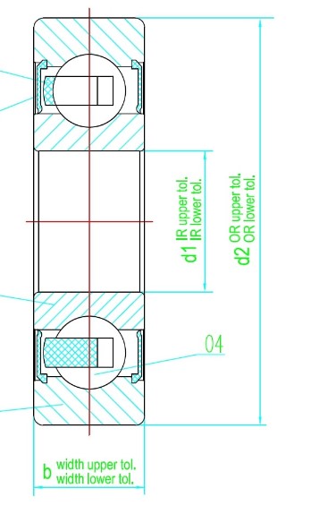 LR200-NPPU Track Roller Bearing 10mm x 32mm x 9mm