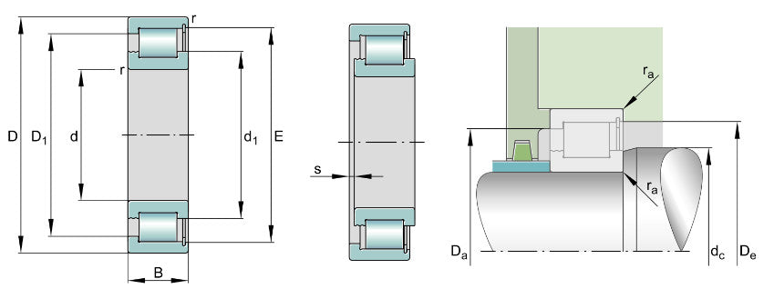 SL182204 INA Cylindrical Single Row Roller Bearing 20mm x 47mm x 18mm