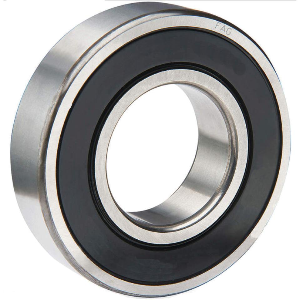 Single row deep groove stainless steel  ball bearing with two rubber seals 17mm inside x 40mm outside x 12mm width