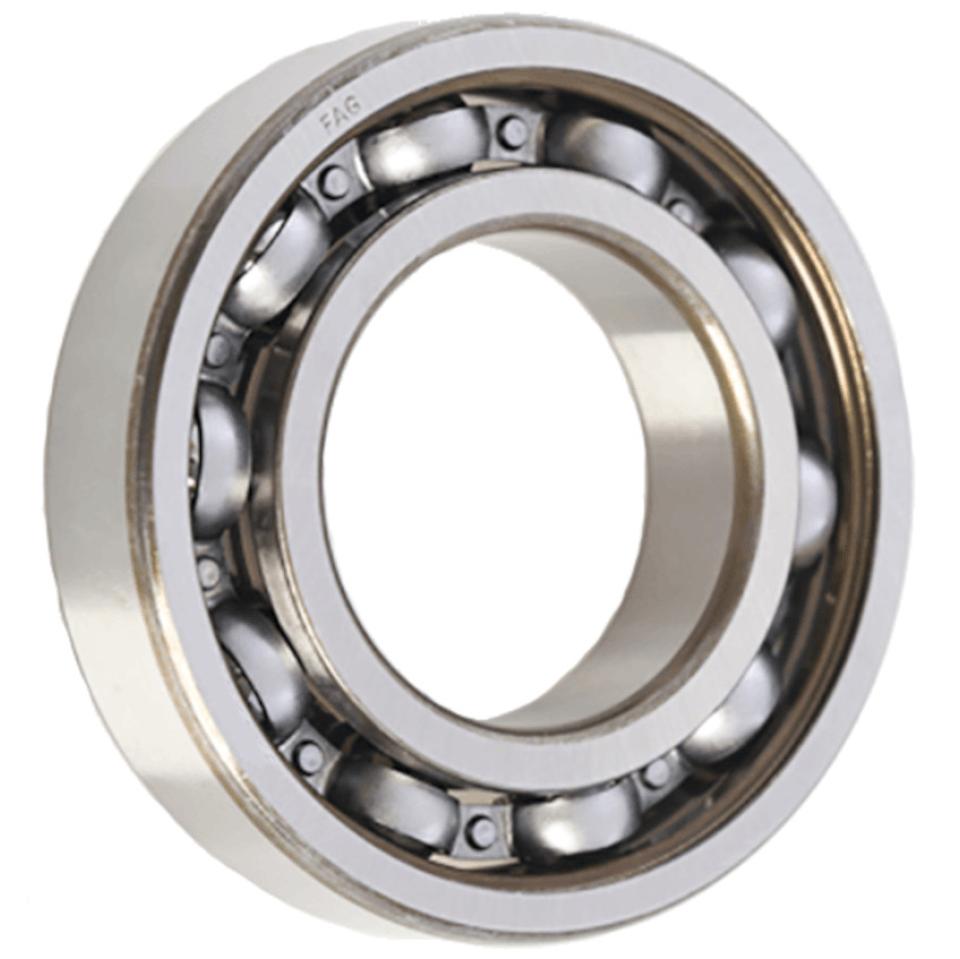 Single row deep groove open ball bearing. 15mm inside x 32mm outside x 8mm width