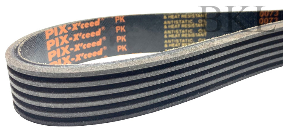 K Section poly v belt 3.56mm pitch 5.8mm thickness, 62.28 inch length (1582mm)