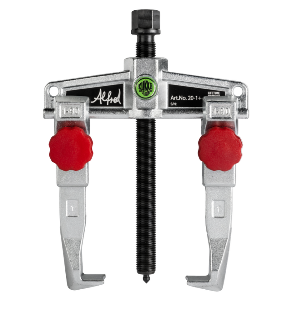 20-1+ KUKKO Universal 2 Jaw Puller with Quick Adjusting Jaws 90x100mm