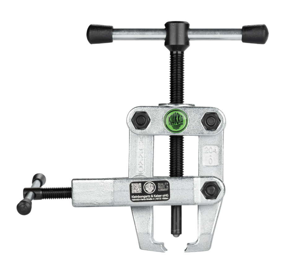 204-0 Kukko 2-Jaw Bearing Puller "Cobra" with Separating Claw and Side Clamp