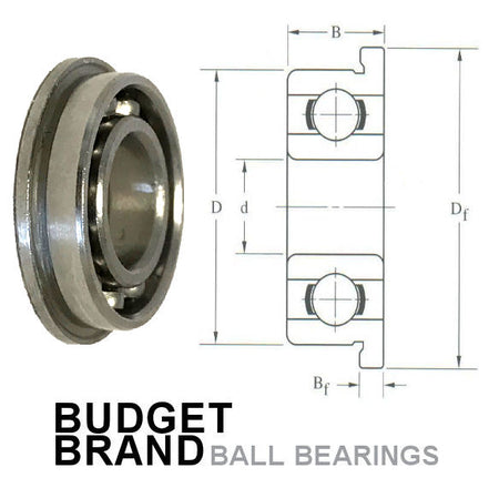 MF93 Flanged Budget Brand