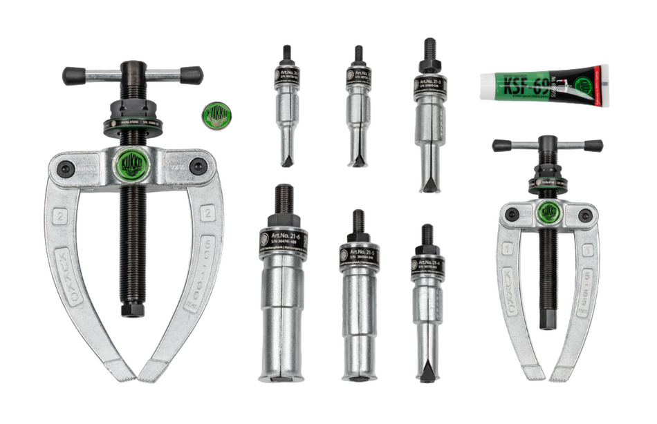 25-A Kukko Set of Bearing Extracting Tools 12-46mm