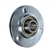 SLFE12 RHP 3 Bolt Pressed Steel Round Bearing 12mm Bore