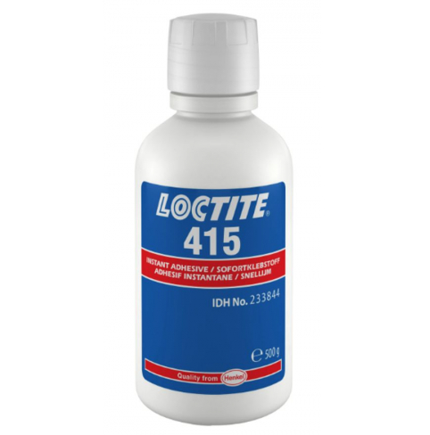 Loctite 415 Transparent, Colourless, Methyl-Based Instant Adhesive 500g