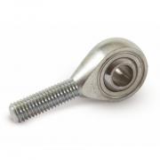 MS-M12-SS Dunlop Right Hand Metric Stainless Steel / PTFE Lined Male Rod End M12x1.75 Thread 12mm Bore