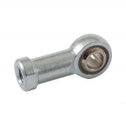 FPL-M16-SS Dunlop Left Hand Metric Stainless Steel - Nylon Female Rod End M16x2.00 Thread 16mm Bore