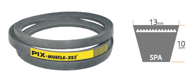 SPA1000 PIX SPA Section Muscle XS3 V Belt