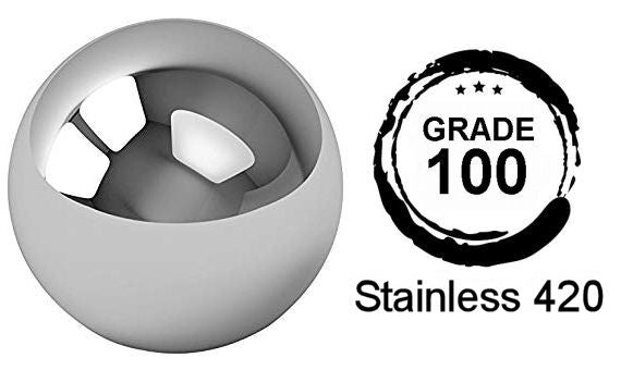 50mm Diameter Grade 100 AISI420 Stainless Steel Balls