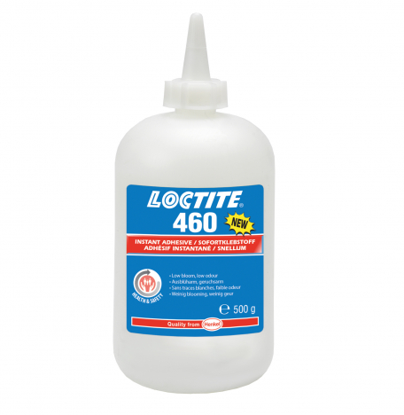 Loctite 460 Low Odour Low Bloom Low Viscosity Instant Adhesive 500g