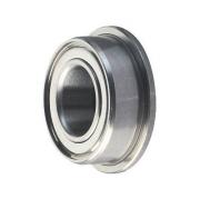 F691X-2Z Budget Brand Flanged Shielded Deep Groove Ball Bearing 1.5x5x2.6mm