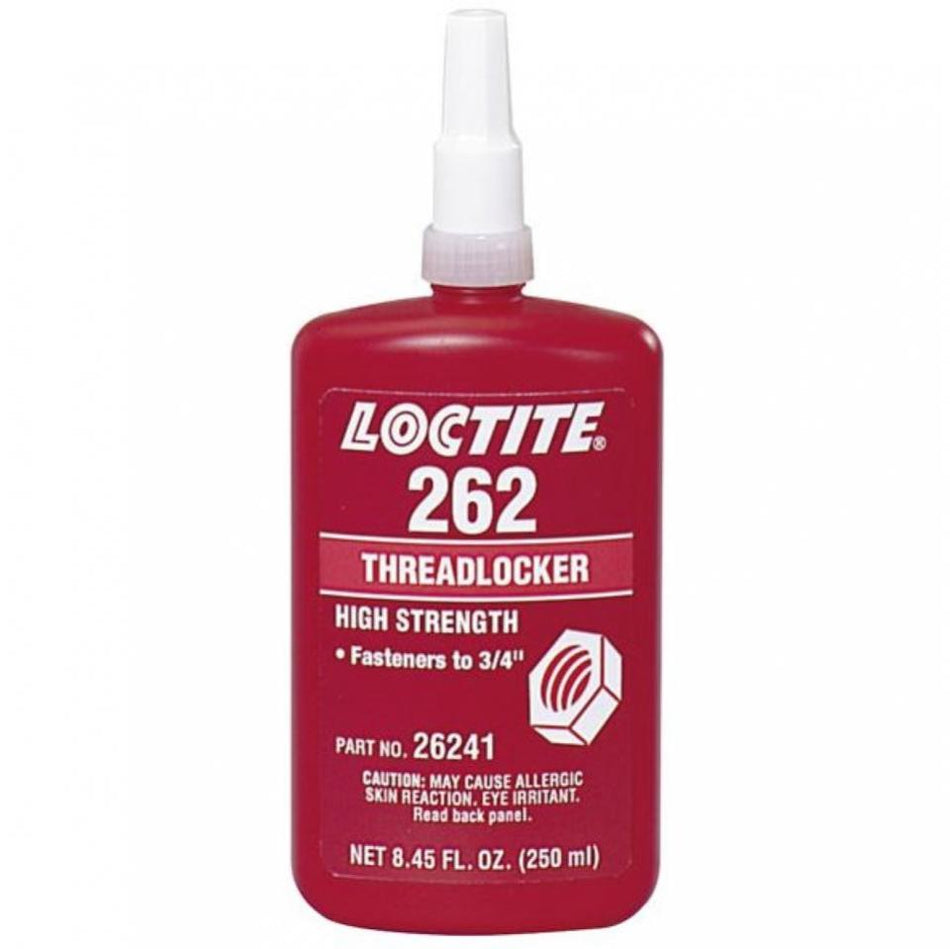 Loctite 262 Medium/High Strength, Thixotropic Methacrylate-Based Threadlocking Adhesive 250ml