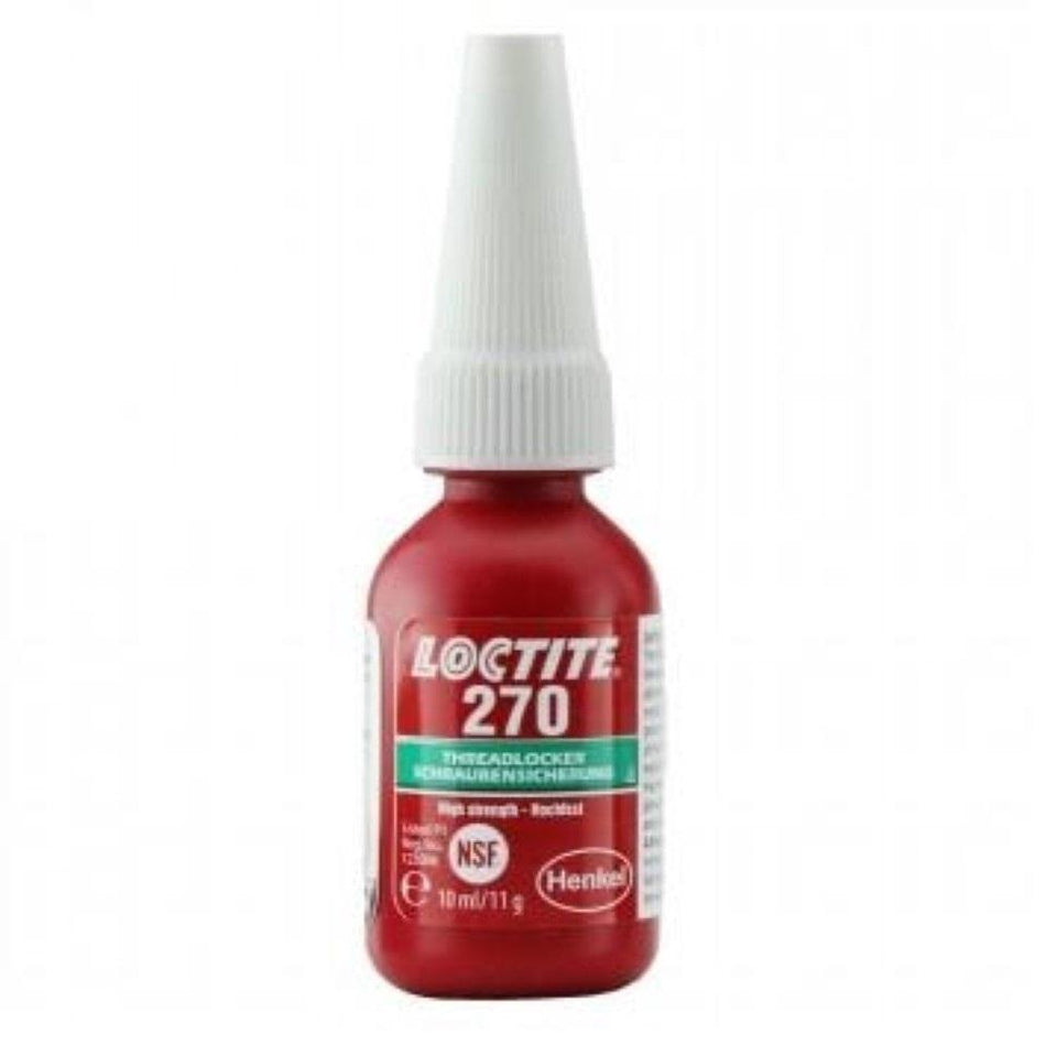 Loctite 270 Threadlocking Adhesive - High Strength Permanent Locking 10ml