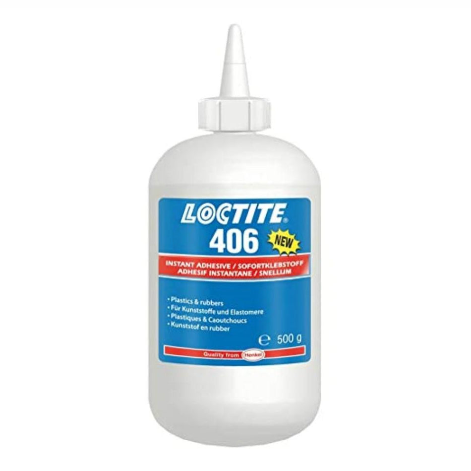 Loctite 406 Low Viscosity, Fast Curing Instant Adhesive 500g