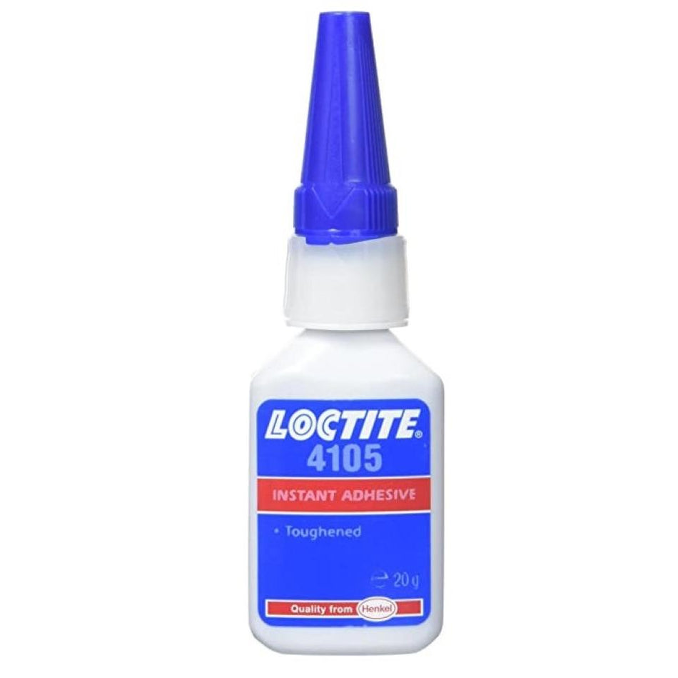 Loctite 4105 Black, Rubber Toughened One Part Adhesive 20g