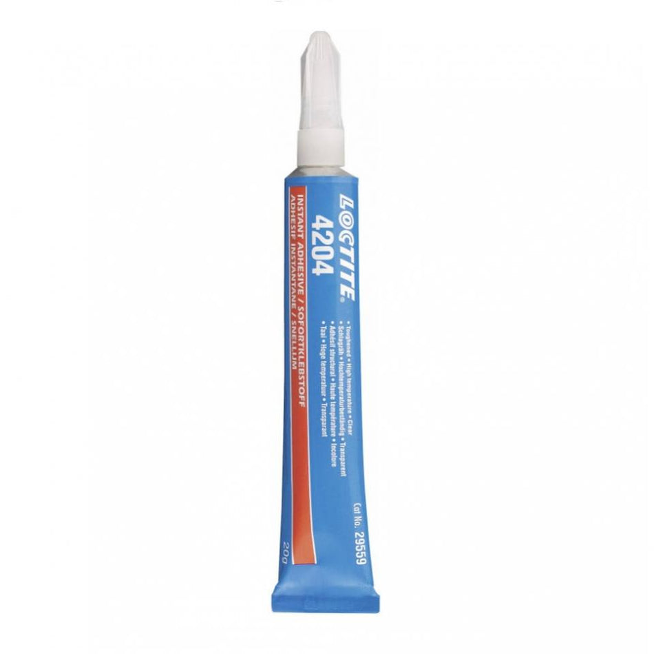 Loctite 4204 High Thermal Resistance, Transparent, High Viscosity Instant Adhesive 20g