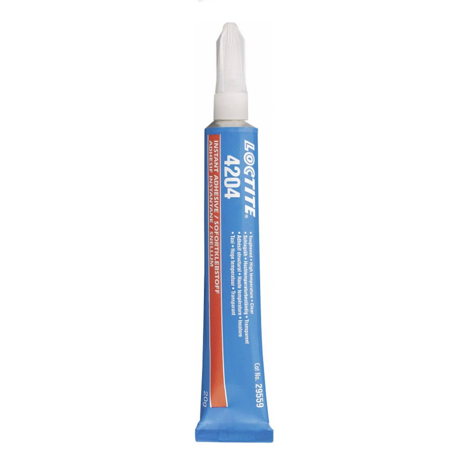 Loctite 4204 High Thermal Resistance, Transparent, High Viscosity Instant Adhesive 20g