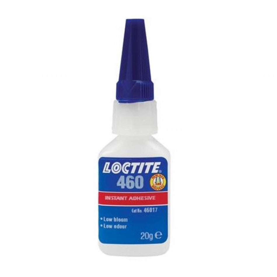 Loctite 460 Low Odour Low Bloom Low Viscosity Instant Adhesive 20g