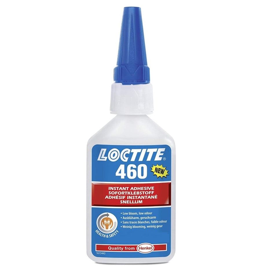 Loctite 460 Low Odour Low Bloom Low Viscosity Instant Adhesive 500g