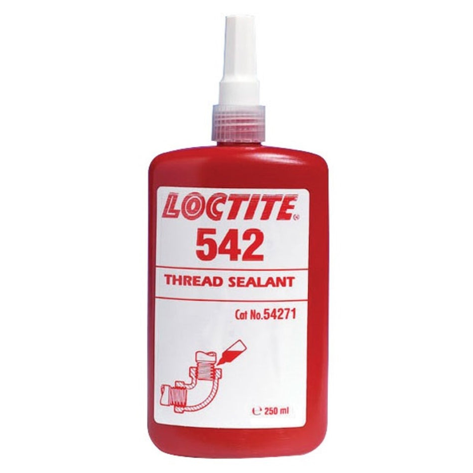 Loctite 542 Medium Strength Thread Sealant For Fine Threads 250ml