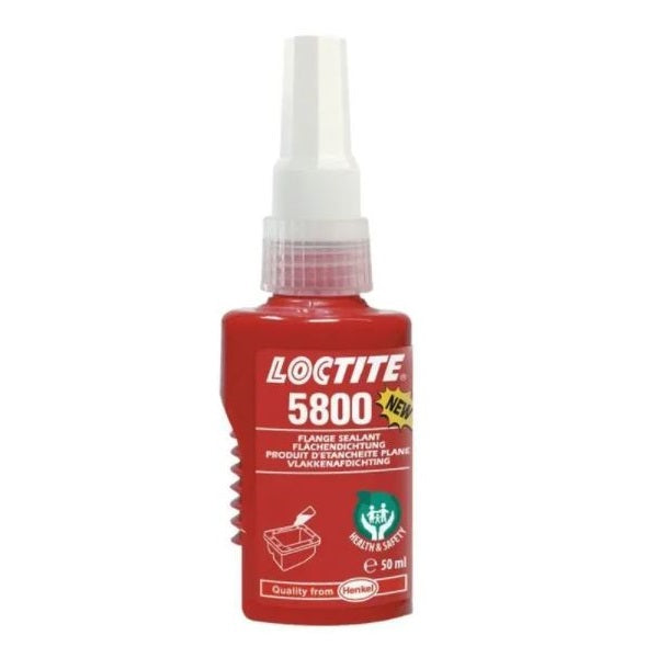 Loctite 5800 Health & Safety Friendly Med Strength Gasketing Product 50ml