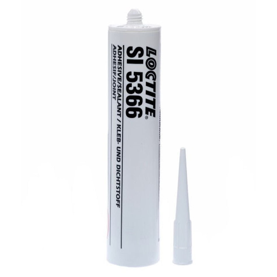 Loctite SI5366 One-part, Clear Industrial Acetoxy Silicone Sealant/Adhesive 310ml