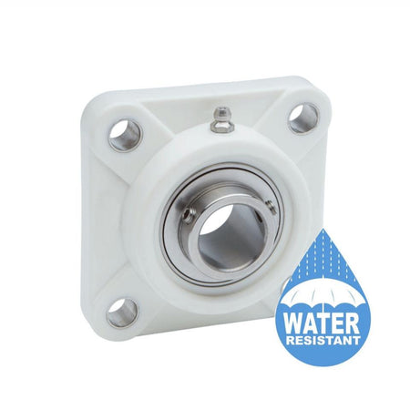 SUCFPL205 Thermoplastic 4 Bolt Flange with Stainless Steel Insert 25mm