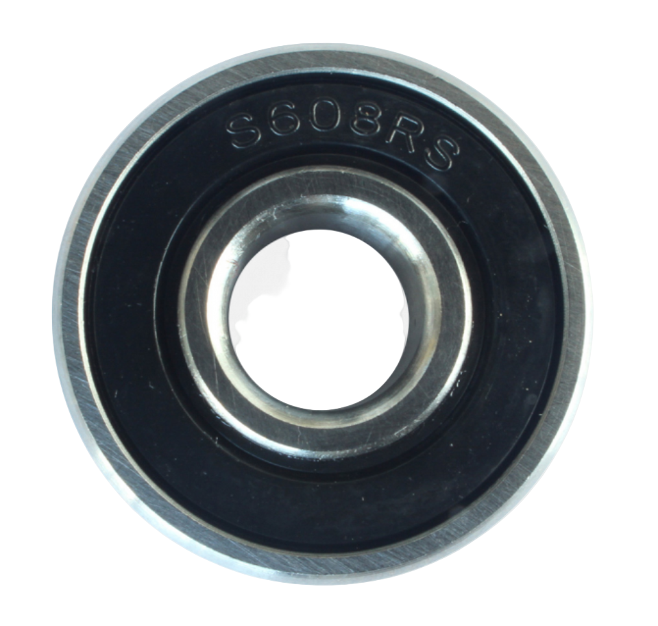 608-2RS Stainless Steel ABEC 3 Bottom Bracket Bearings - 8x22x7mm